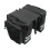 Double Panniers Bag for Bicycle Rear Rack Black 1