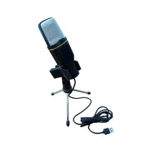 USB-Mikrofon mit Stativ für Streaming