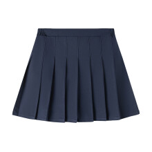 Meisjesuniformrokjes met ingebouwde shorts, effen kleur.