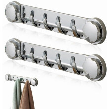 Vakuum-Saughaken für Badezimmer, robust, 2er-Pack