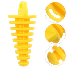 Yellow PVC Exhaust Plug for Dirt Bike 1 Pc