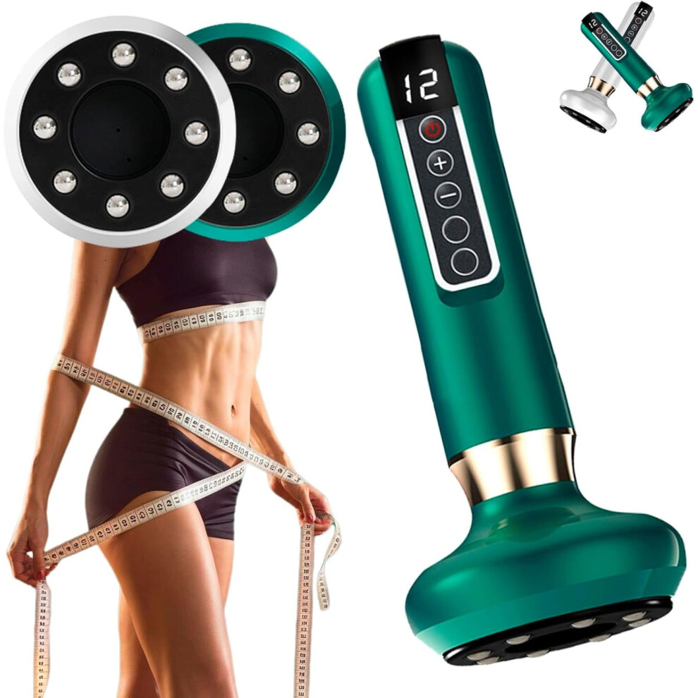 Glowfit cellulite massager with suction for stomach and legs