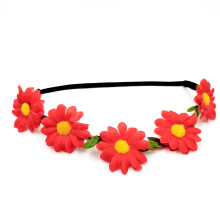Elastisches Haarband mit Blumenmuster für besondere Anlässe