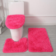 Ensemble de tapis de bain ultra-doux, absorbant et antidérapant (3 pièces)