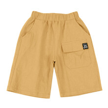 Gebreide jongensshorts met print en rucheszak, maat 6, verpakking