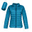 Dames winterjas, warm, winddicht, getailleerd, kort, wit 1