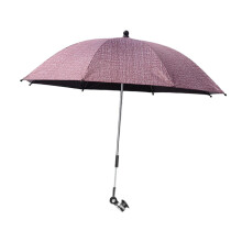 Baby pram umbrella with clamp red 1 piece