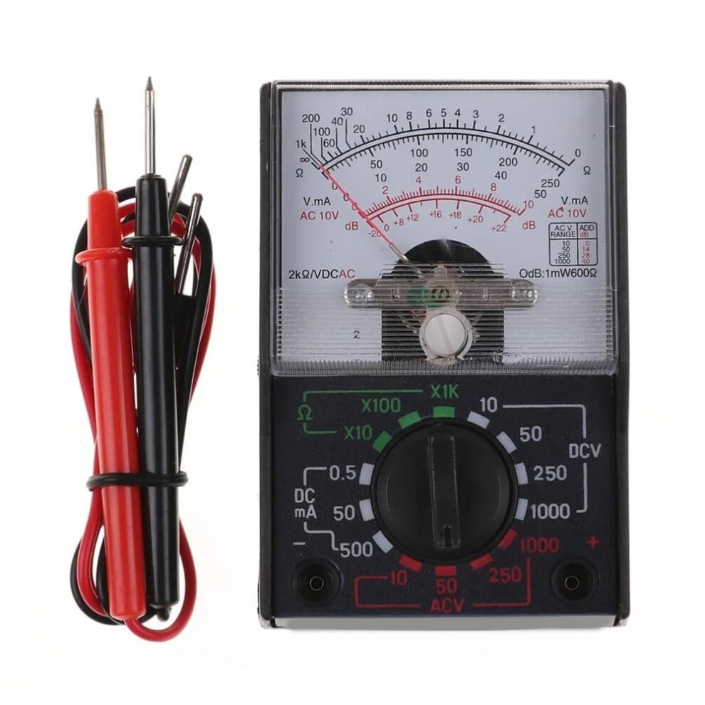 Mf-110A Analog Multimeter With Test Pen, 1000V/250Ma 913466005307