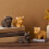 Scottish Highland Cow Resin Statue Desktop Decor4Colors 7