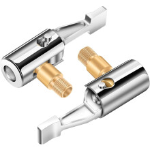 All-Metal Lock-On Air Chuck Tire Inflator Hose Adapter