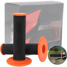 Poignées orange pour moto tout-terrain 7/8 pouces pour quad SX50EX500XC-W