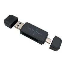 USB Type-C naar TF- en SD-kaartlezeradapter