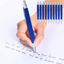 Stylos à bille rétractables à encre noire, lot de 10