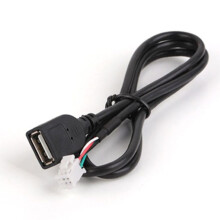 USB kábel autórádióhoz, 6 tűs, B típusú