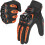 Motorcykelhandsker Åndbare Touchscreen Orange XL 1