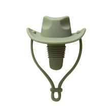 Bouchon de vin en silicone en forme de chapeau de cowboy, étanche et réutilisable