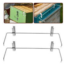Support de cadre de ruche en acier inoxydable (lot de 2)