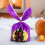 Τσάντες με λιχουδιές για το Halloween μωβ με γραβάτα 50 τεμάχια 1
