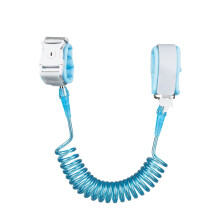 Kids Safety Leash Blue 6.56ft with Wrist Strap and Lock