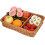 Panier de rangement pour couverts, imitation rotin chocolat, 1 pièce 1