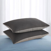 Tyynyliinasetti, silkkistä puuvillasekoitetta, 2 kpl, 20 x 30 tuumaa
