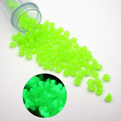 Decorative Diamond-Shaped Luminous Stones for Aquarium 1