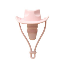 Bouchon de vin en silicone en forme de chapeau de cowboy, étanche et réutilisable