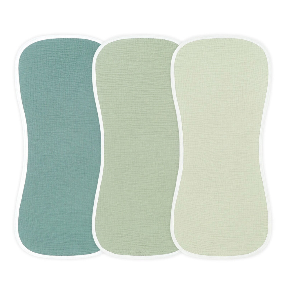 Baby Burp Cloth Soft Cotton Absorbent 3pcs