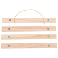 Ensemble de crochets magnétiques pour tableaux en bois 12,2 x 0,8 po