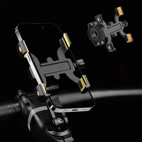 Ankereame Auto Lock cykeltelefonfäste 360 rotation