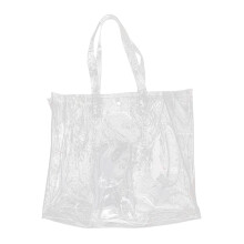 Borsa tote trasparente in PVC per donna, 1 pezzo
