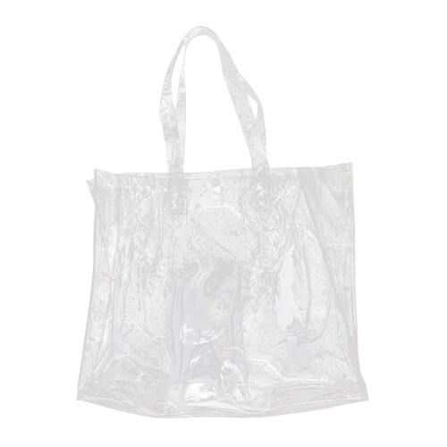 Borsa tote trasparente in PVC per donna, 1 pezzo