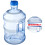 Plastvattenkanna med handtag, 5 liter 1