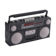 DEEPCRAFF Radio Modell Schwarzer Kunststoff 1 Set