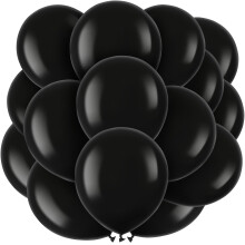Schwarze Luftballons Partydekoration 100 Stück