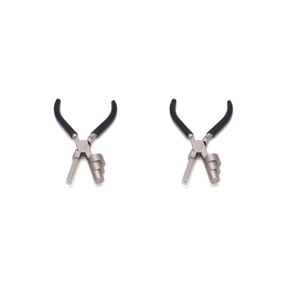 2X Durable Bail Making Pliers Tool For Bending Loop Wire For Jewelry Making Multi-Size Jewelry Pliers Bail Making Plier 6032724666389