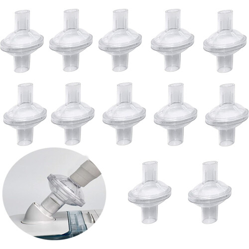 CPAP Filters Inline Replacement 12 Pcs for 22mm 25mm Tubes