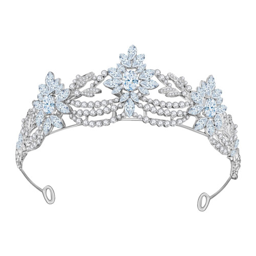Corona da sposa con decorazioni di strass