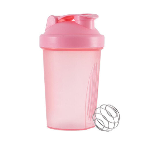 Protein shaker bottle 400ml with mixing ball