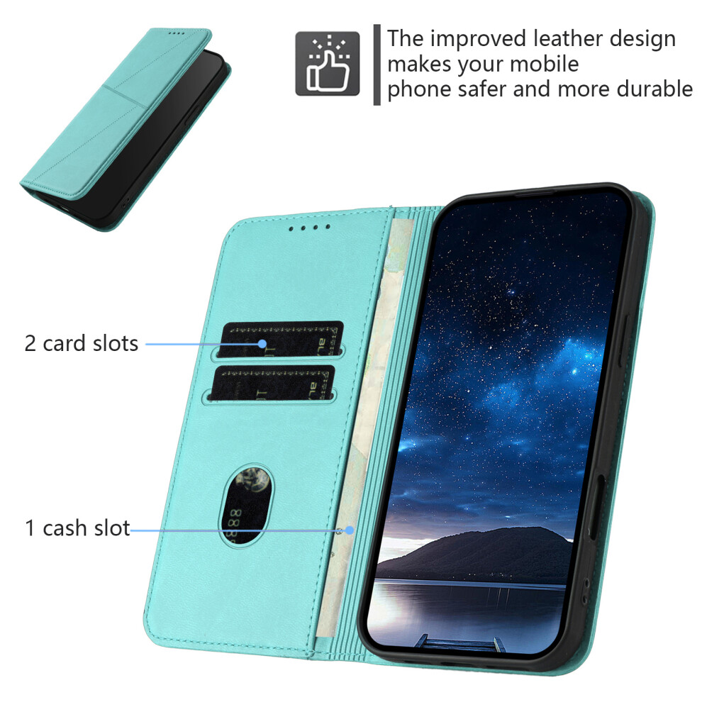 (Light ) For Realme 15T 5G Wallet Case Magnetic Closure Leather Flip Phone Cover With Stand Blue 6914297160818