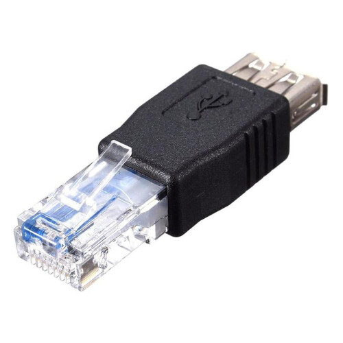 USB2.0Type A met RJ45-connector 1-draads