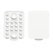 Support de téléphone à ventouse en silicone pour surfaces en cuir de voiture