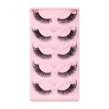 3D-Wimpern, lang, dicht, weich, 5 Paar