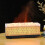 Wood Grain Flame Humidifier with Night Light and 3