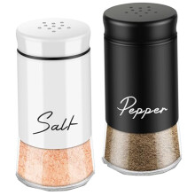 Salières et poivrières de style campagnard, réglables et rechargeables