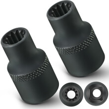 Bromsokshylsa 3/8" 11-punkts 2-pack