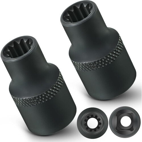 Bromsokshylsa 3/8" 11-punkts 2-pack