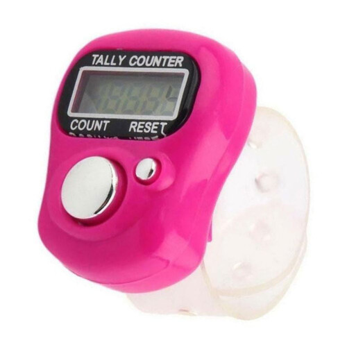 Compteur de rangs électronique avec marqueur de mailles et écran LCD