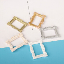 Mini fotoramme i antik stil 10 stk. 4,8 x 3,6 x 0,3 cm