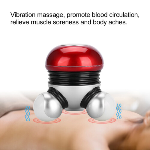 Mini handheld electric massager with LED lamp 1pc 1